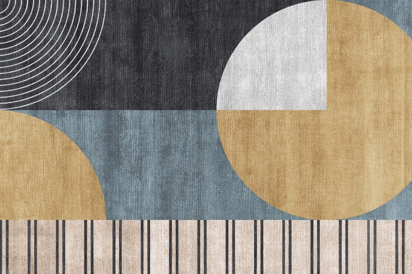 Urban Chic Geometric Wallpaper Mural