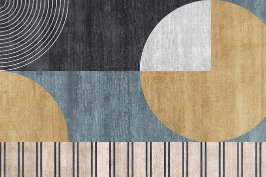 Urban Chic Geometric Wallpaper Mural
