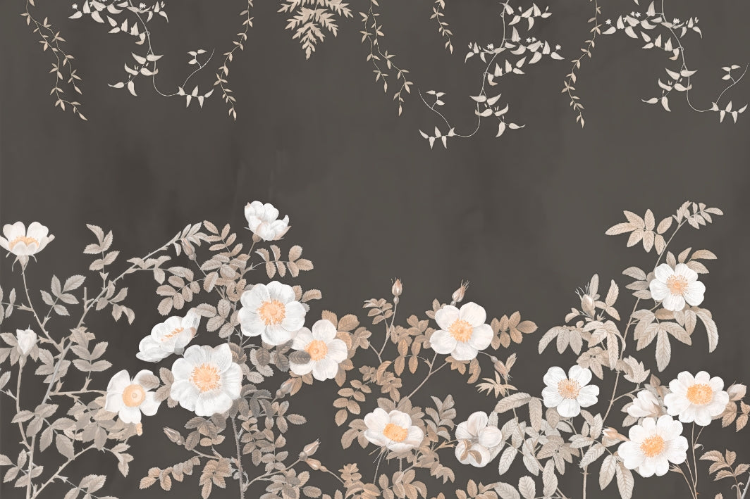 Botanical Blooms Wallpaper Mural