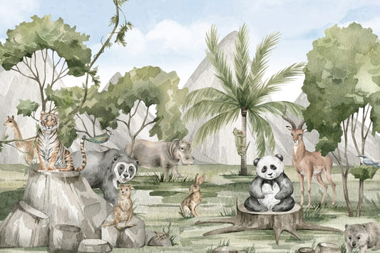 Animal Kingdom Wallpaper Mural