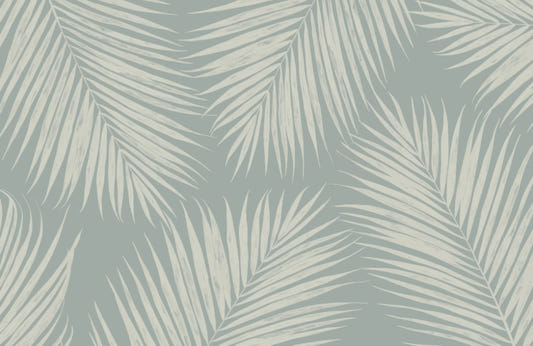 Tropical Palm Leaf Wallpaper Mural