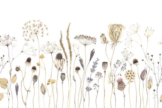 Floral Whisper Wall Mural