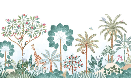 Tropical Paradise Wall Mural