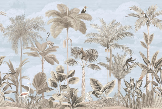 Tropical Paradise Wallpaper Mural