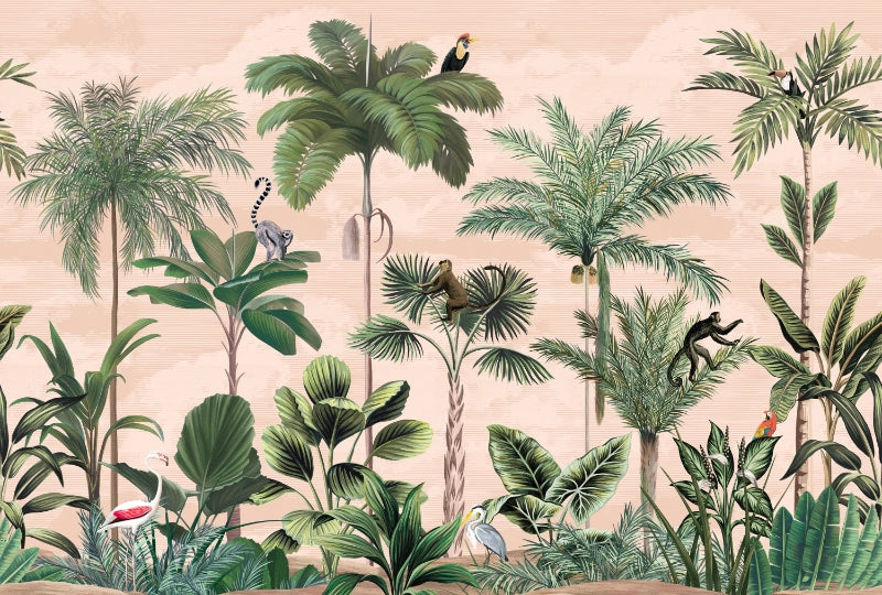 Green Forest Wallpaper Mural