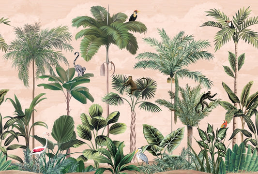 Green Forest Wallpaper Mural