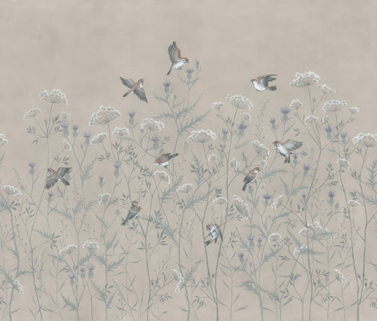 Soaring Birds Wallpaper Mural