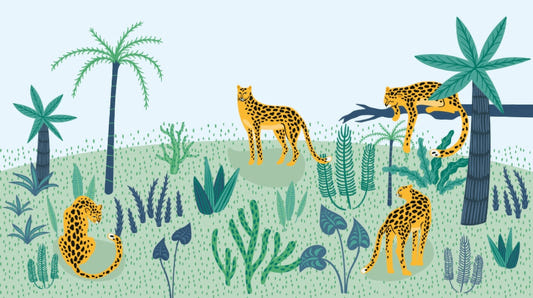Jungle Leopard Wallpaper Mural