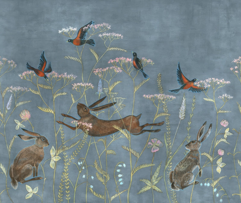 Spring Meadow Wallpaper Mural in your room