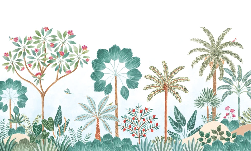 Tropical Canopy Wall Mural
