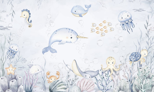 Ocean Wonders Wallpaper Mural