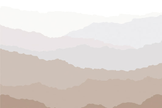 Serene Peaks Wallpaper Mural