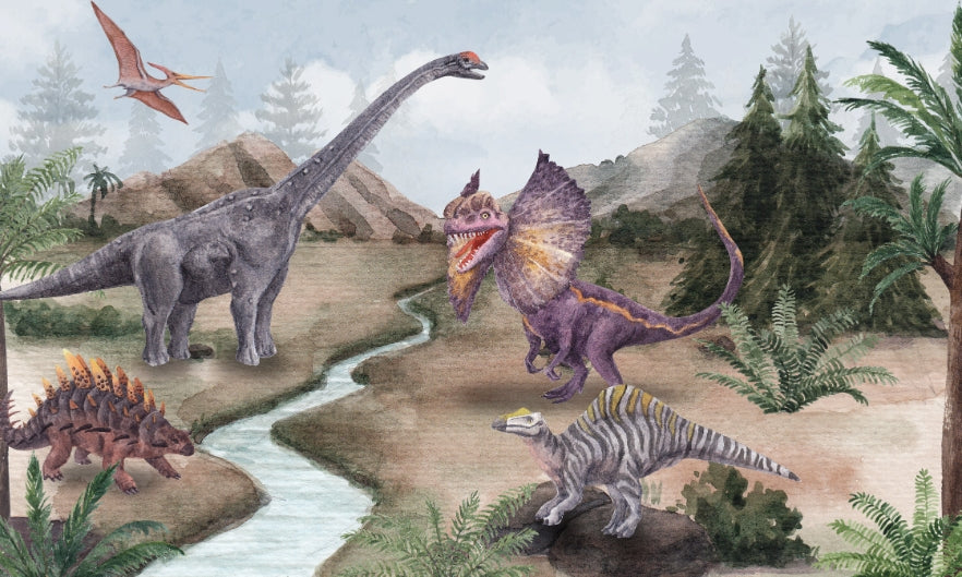 Jurassic Era Wallpaper Mural