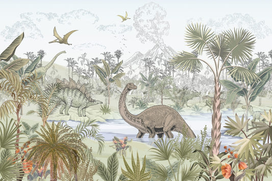 Dinosaur Valley Wallpaper Mural