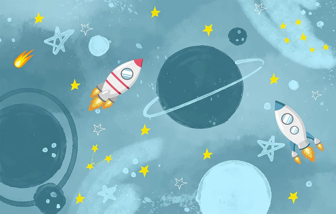 Galaxy Adventure Wallpaper Mural