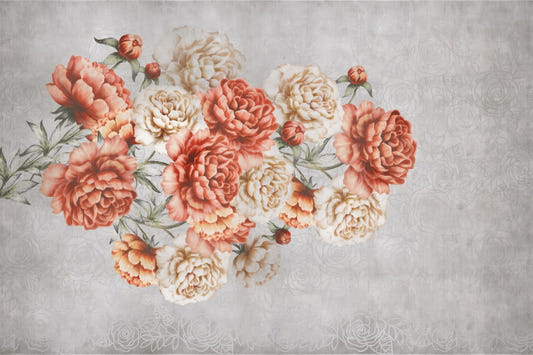 Floral Elegance Wallpaper Mural