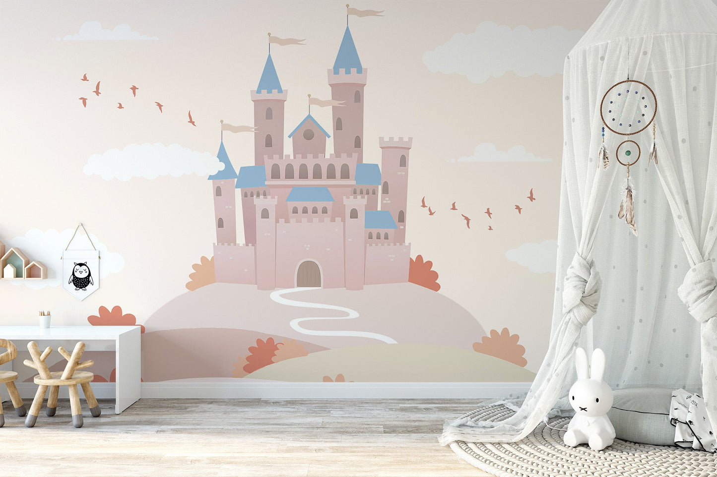 Castle Kingdom Wallpaper Mural - Wallanza