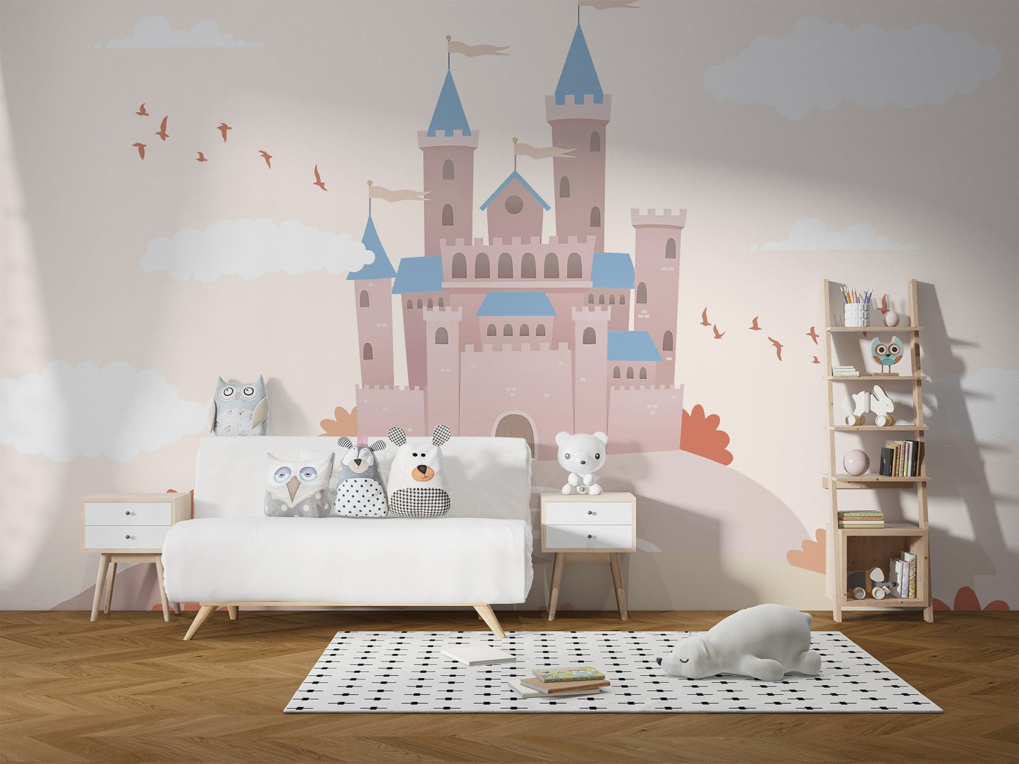 Castle Kingdom Wallpaper Mural - Wallanza