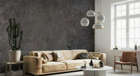 Charred Texture Wall Mural - Wallanza
