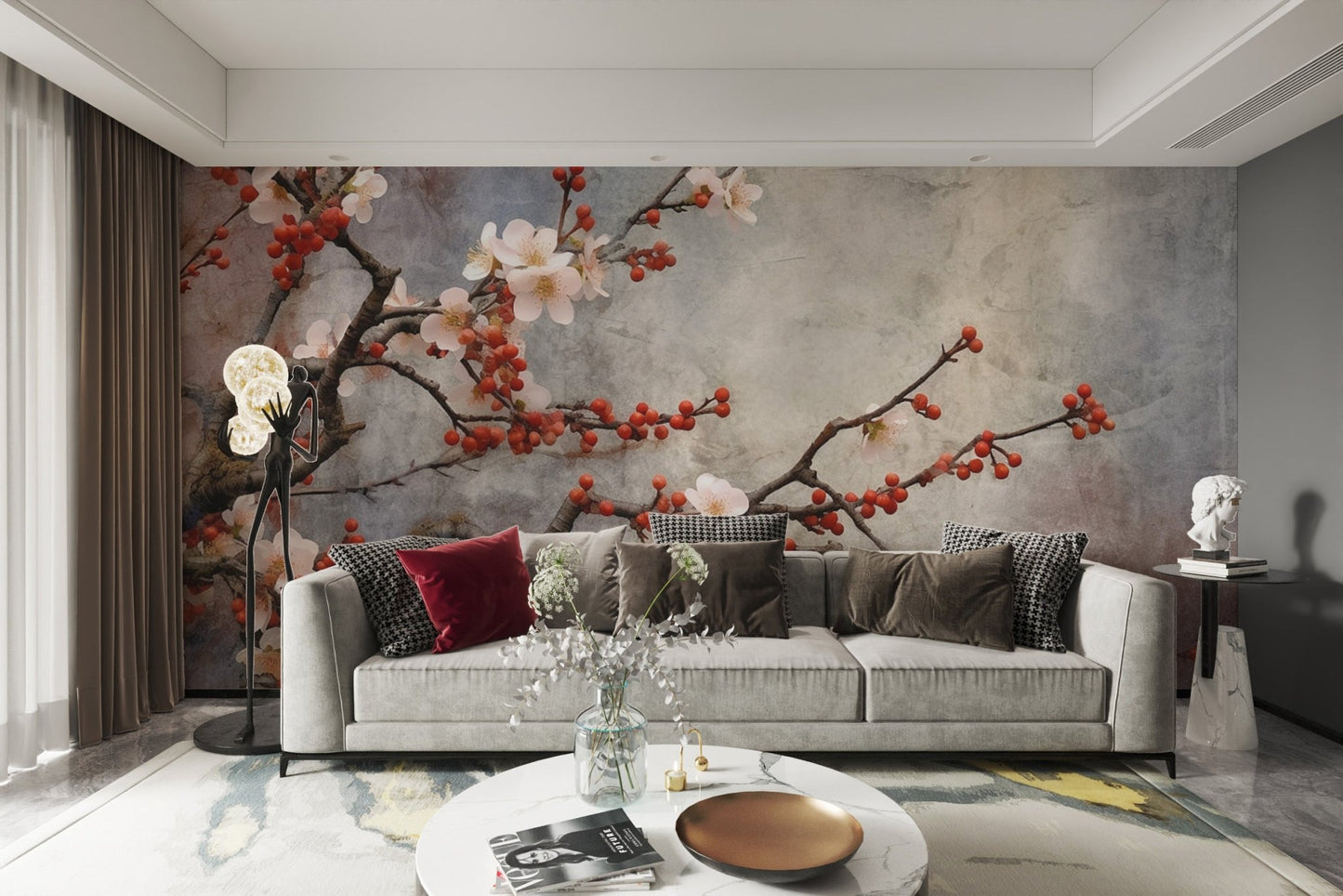 Cherry Blossom Branch Wallpaper - Wallanza
