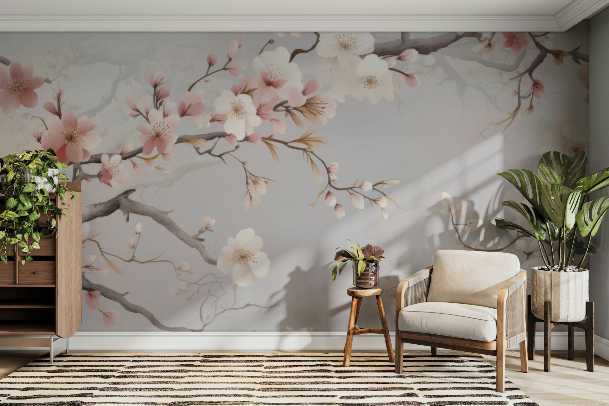 Cherry Blossom Wall Mural - Wallanza