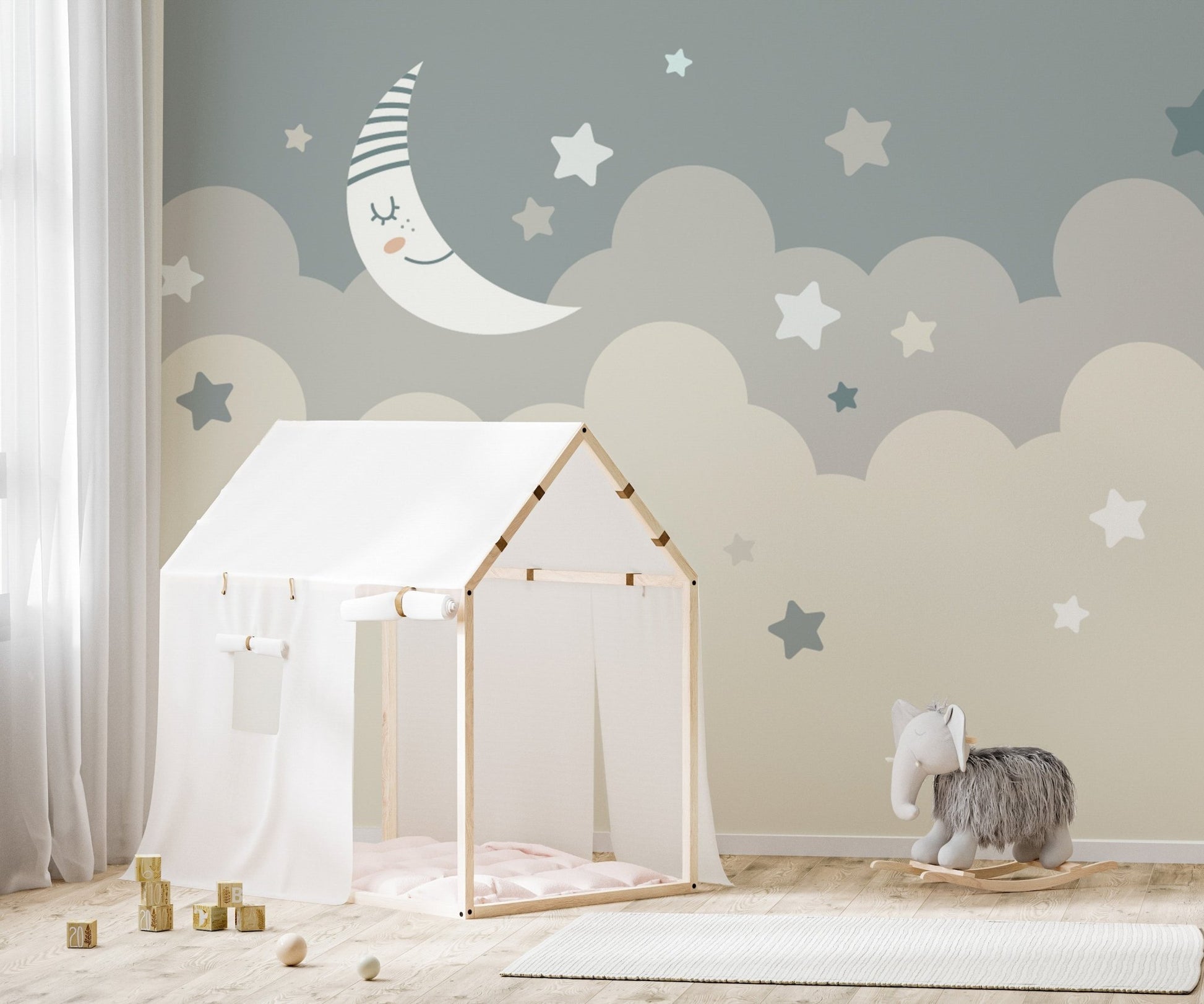 Fantasy galactic star wallpaper for walls
