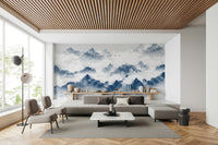 Chinese Ink Wash Landscape Wall Mural - Wallanza