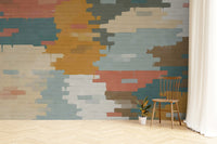 Colorful Bricks Wallpaper Mural - Wallanza
