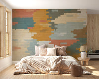 Colorful Bricks Wallpaper Mural - Wallanza