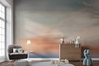 Colorful Clouds Kids Wall Mural - Wallanza