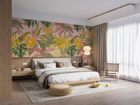 Colorful Tropical Leaves Wallpaper - Wallanza