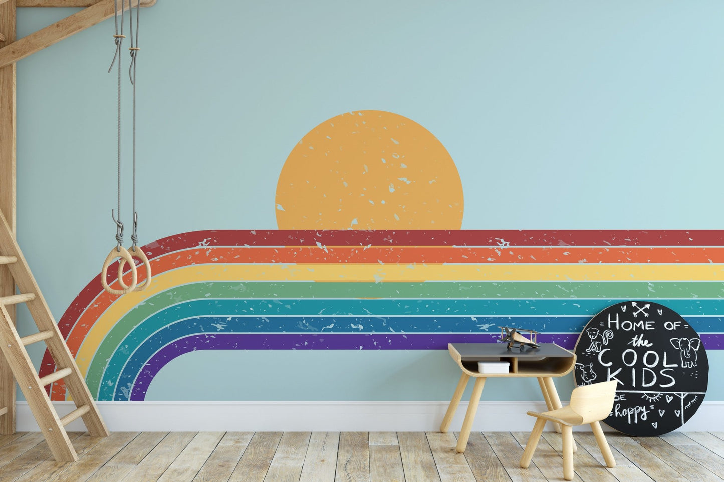 Stylish abstract wallpaper mural for decor
