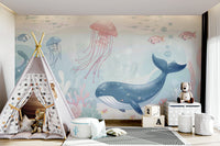 Coral Reef Tales Wall Mural - Wallanza