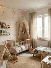 Cream Forest friends Wallpaper Murals - Wallanza