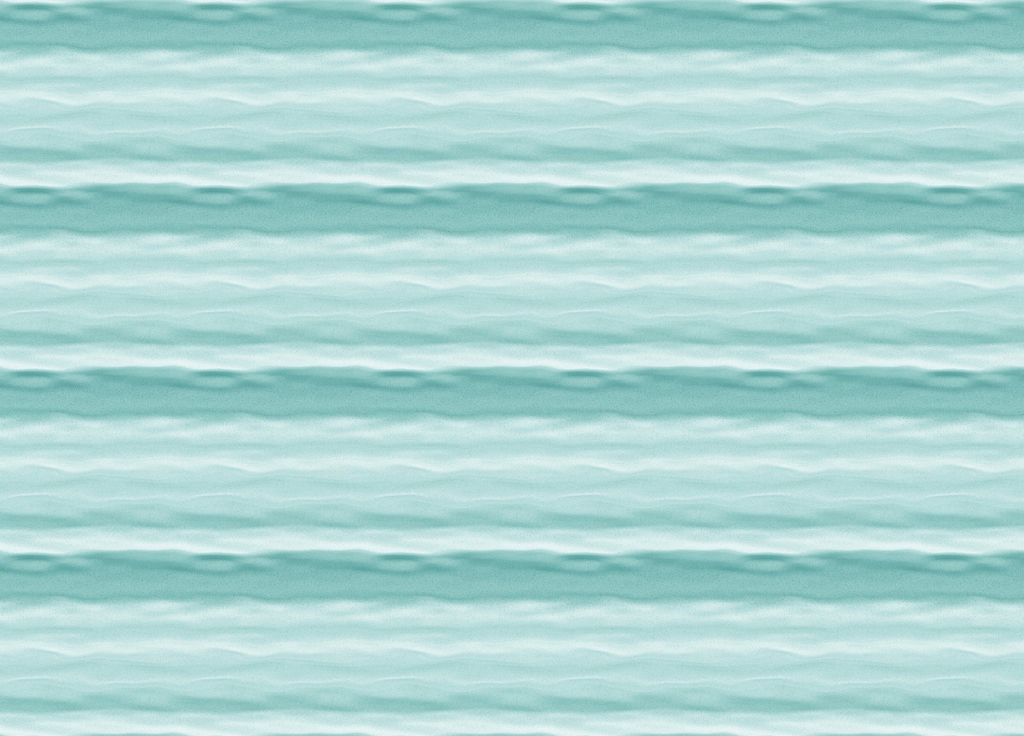 Aegean Teal Blue Wavy Stripe Marine Texture Wallpaper