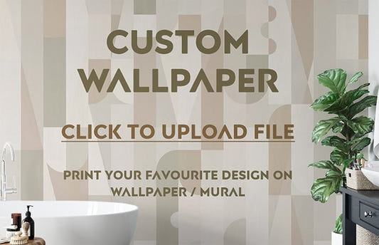 Custom Wallpaper - Print Your Own Mural