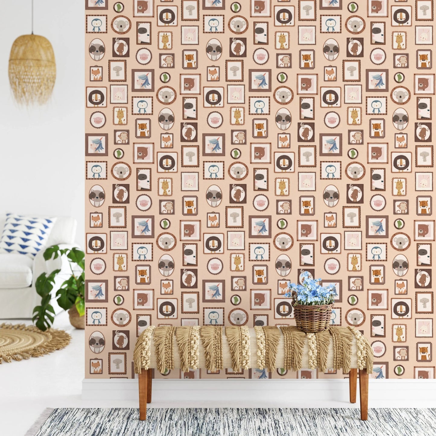 Diverse creature gallery prints for unique wall murals.