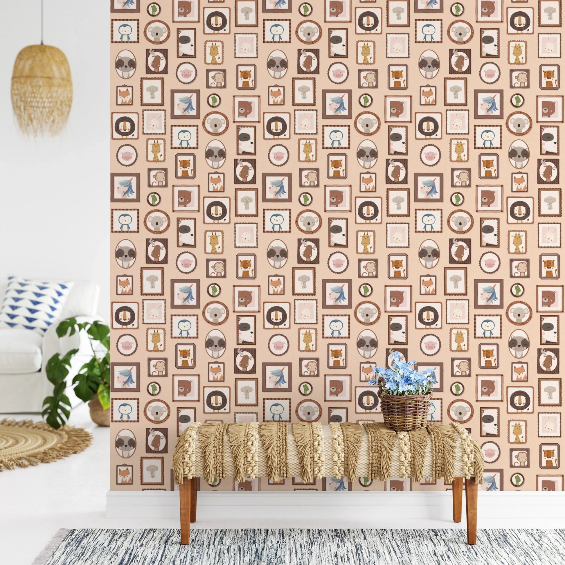 Diverse creature gallery prints for unique wall murals.