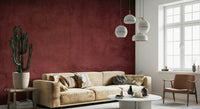Deep Burgundy Texture Wall Mural - Wallanza