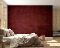 Deep Burgundy Texture Wall Mural - Wallanza