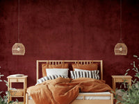 Deep Burgundy Texture Wall Mural - Wallanza