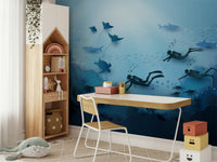 Deep Ocean Wall Mural - Wallanza