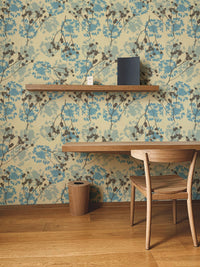 Delicate Floral Wallpaper Mural - Wallanza