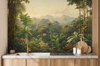Dense Green Tropical Rainforest Wallpaper - Wallanza