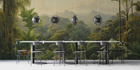 Dense Green Tropical Rainforest Wallpaper - Wallanza