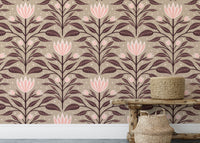 Diamond Bloom Large Wall Mural - Wallanza