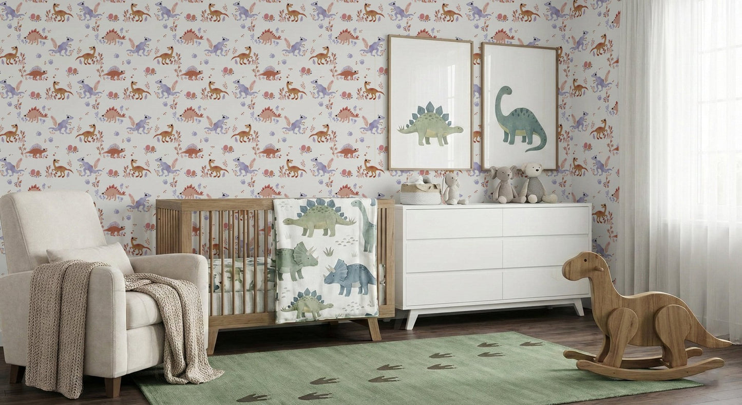 Dino Days Doodle Wallpaper⁠ - Wallanza