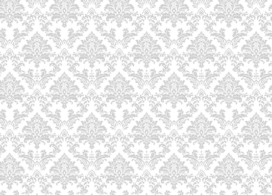 Seamless Texture Repeat Pattern Damask Wallpaper For Walls