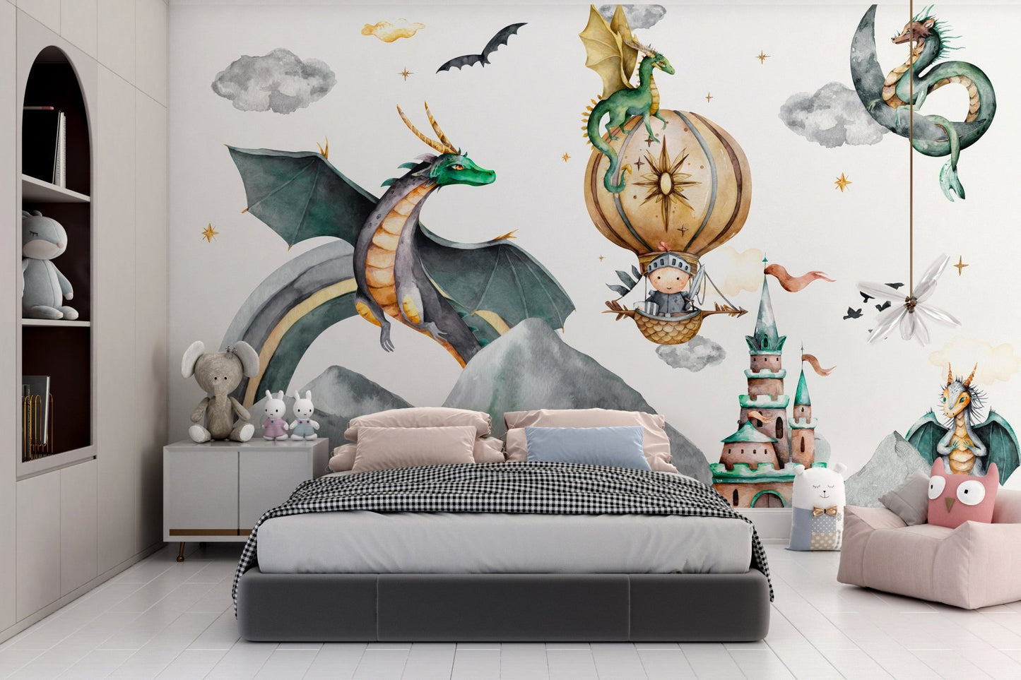 Dragon Kingdom Wall Mural - Wallanza