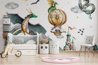 Dragon Kingdom Wall Mural - Wallanza